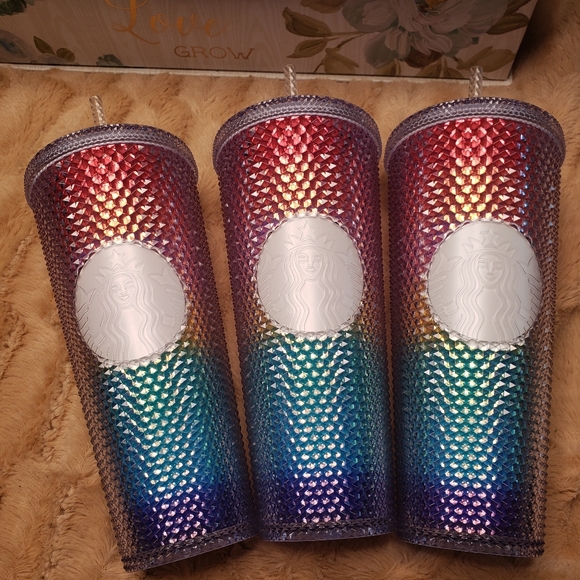3 New Starbucks Pride Tumbler 3 For $120